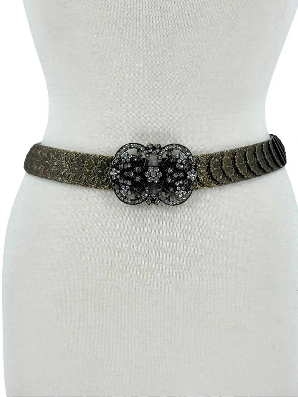 Kelli Kouri Vintage Stretch Metal Belt